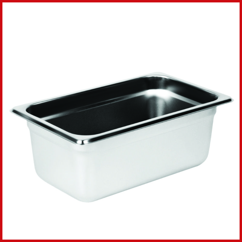 Stainless Steel Gastronorm Container - GN 1/4 - 100mm